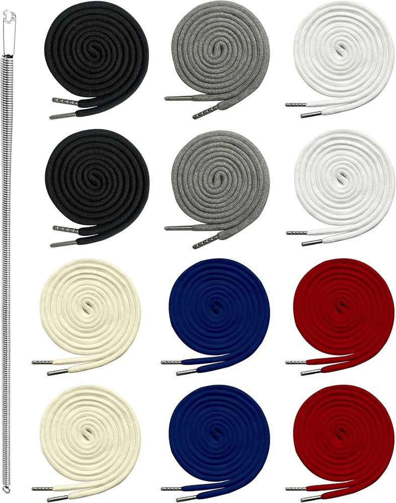 55 Inch Drawstring Replacement Cords with Easy Threader Tool, Replacement Drawst