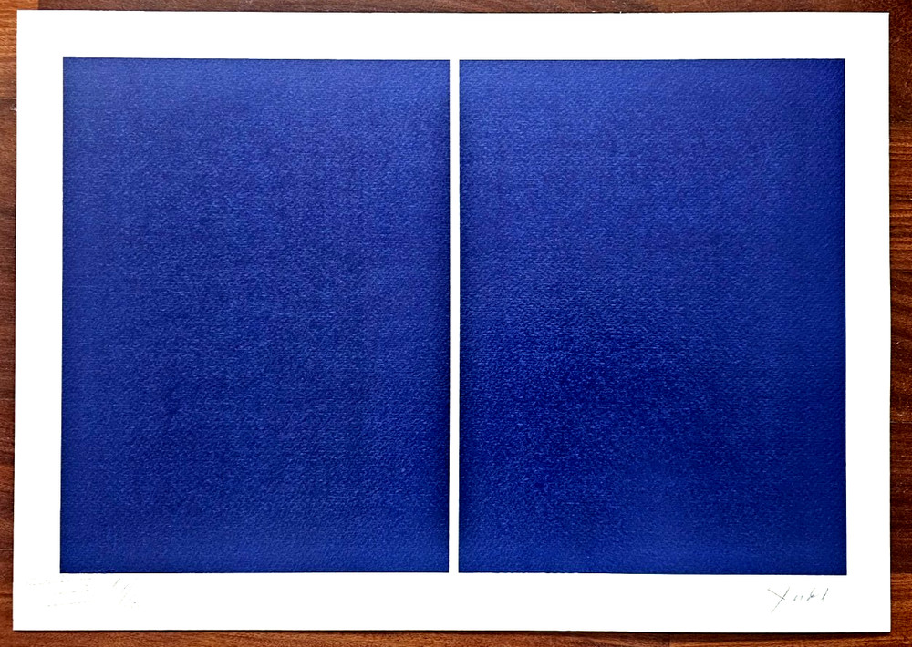 Donald Judd Lithograph COA Original Signed Numbered Stamped (In 180 Ex)