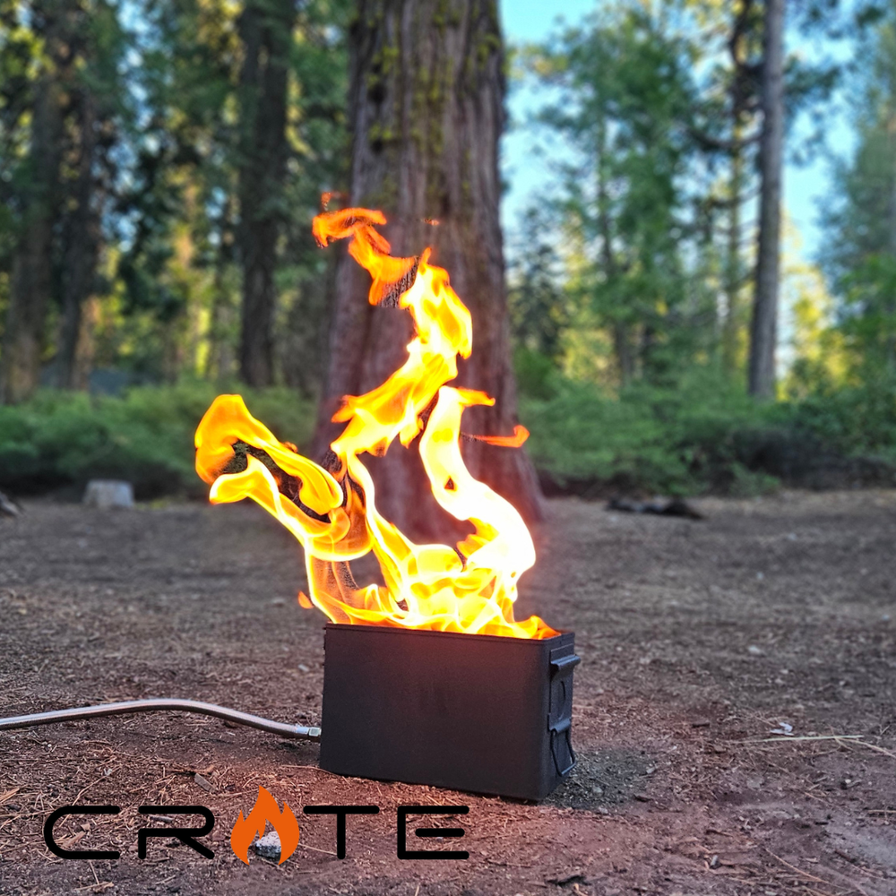 DIY Overland Ammo Can Fire Pit Burner