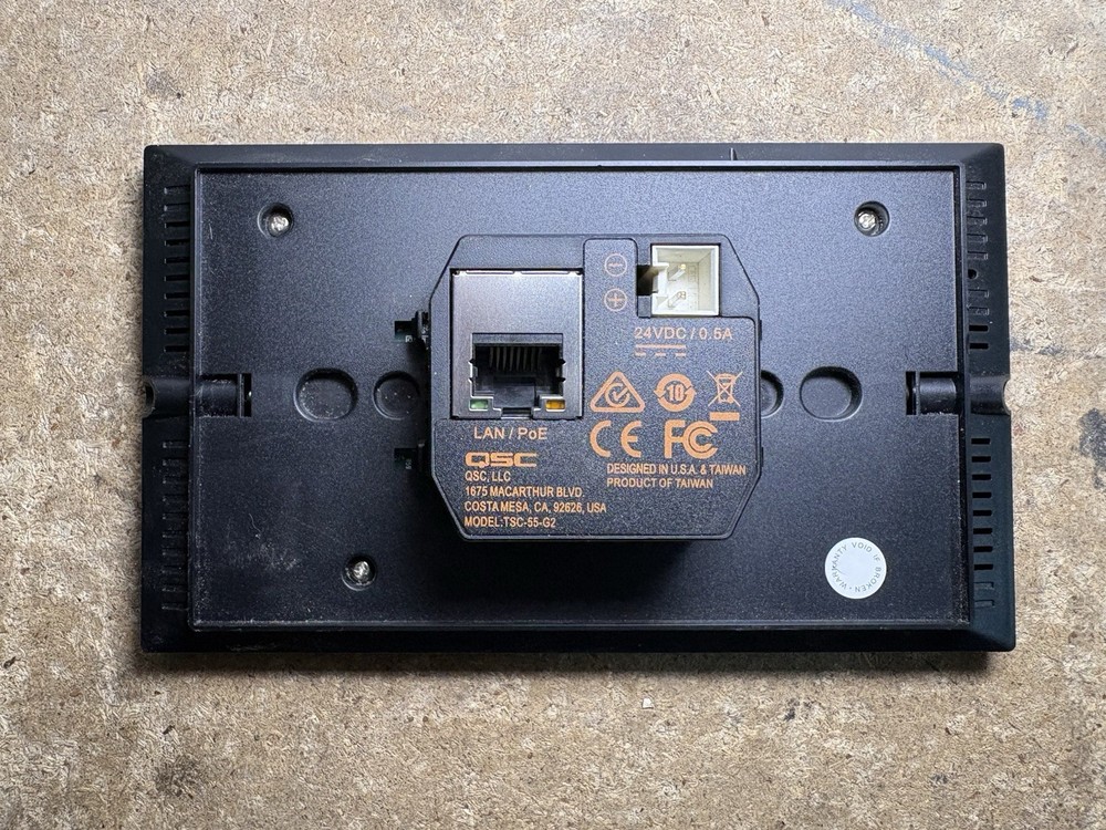 QSC TSC-55-G2 Touch Screen Controller