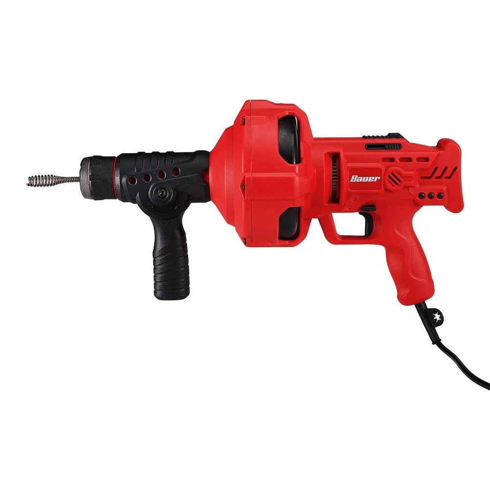 Drain Snake 23 ft. Automatic Feed Handheld Electric Drain Cleaner