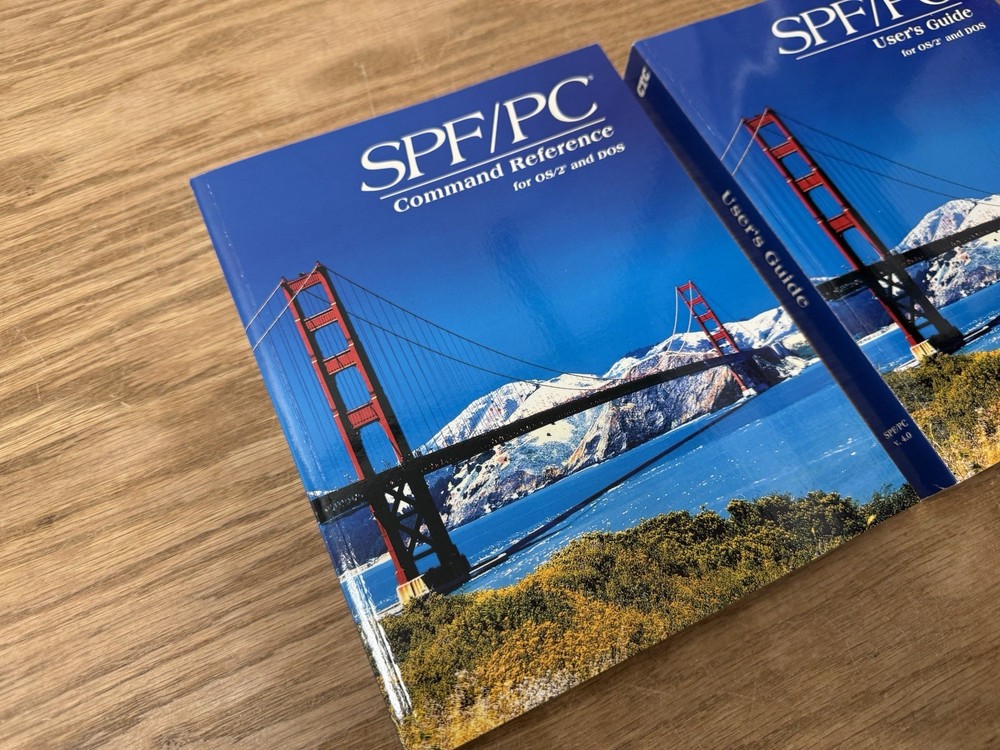 SPF/PC Command Reference for OS/2 and DOS Books User's Guide