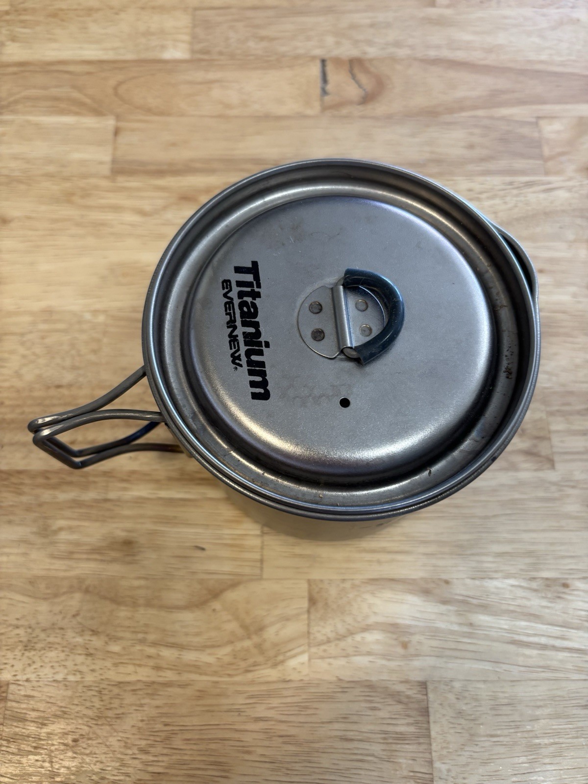 Evernew Titanium Backpacking Pots (2) 1L & 750ml