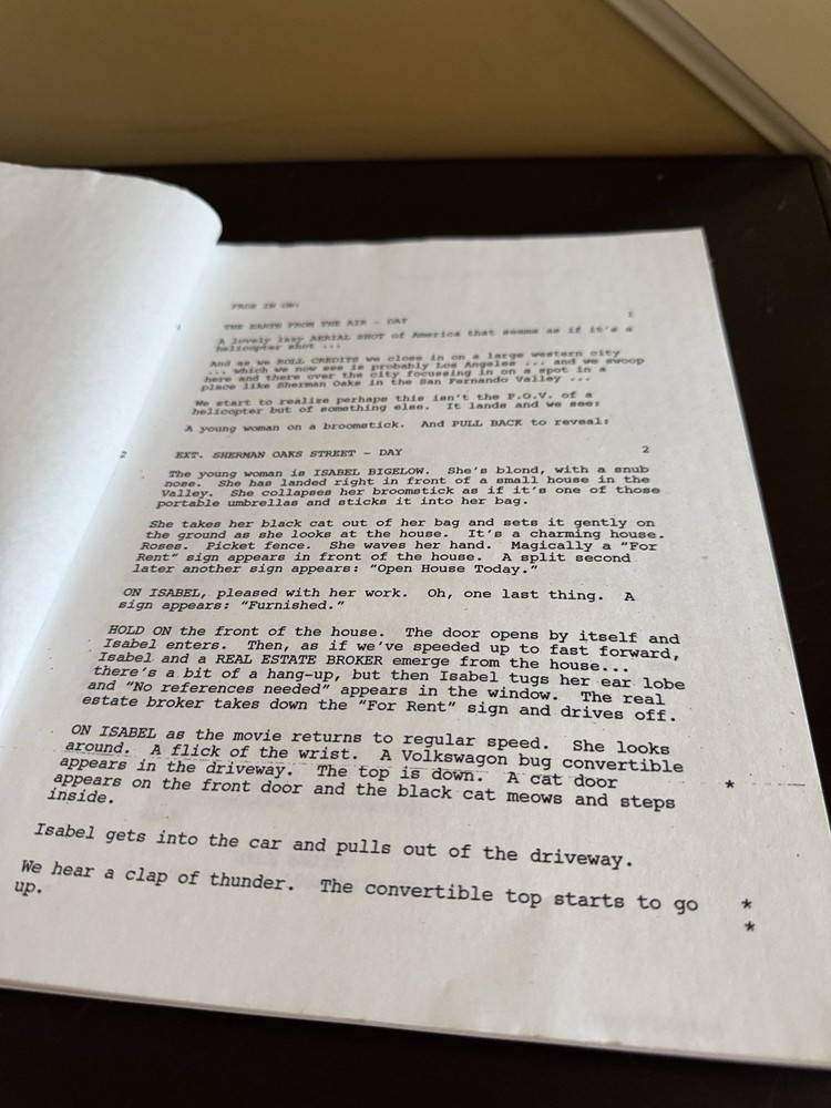 Bewitched Movie script