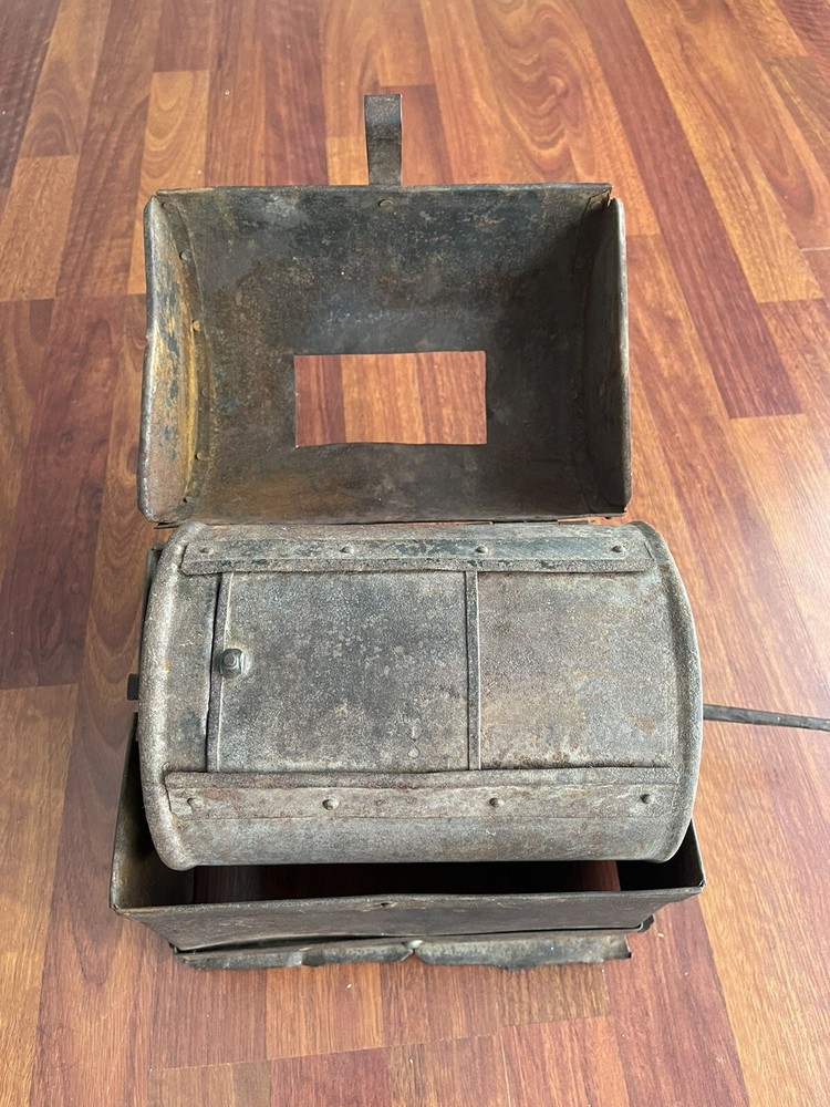 antique coffee bean roaster