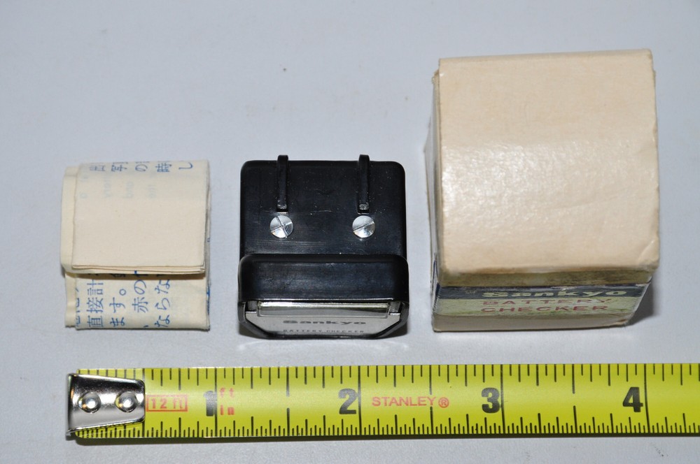 Sankyo Super 8 Cine Camera Battery Checker
