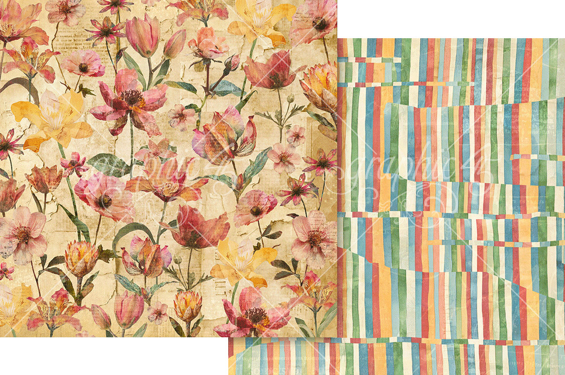 GRAPHIC 45 JOURNALING THROUGH TIME COLLECTION CALENDAR PLANNER JOURNAL NOTEBOOK