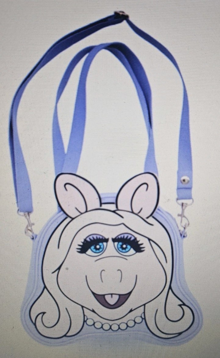 WDI MOG exclusive Miss Piggy Big FACE tote bag New