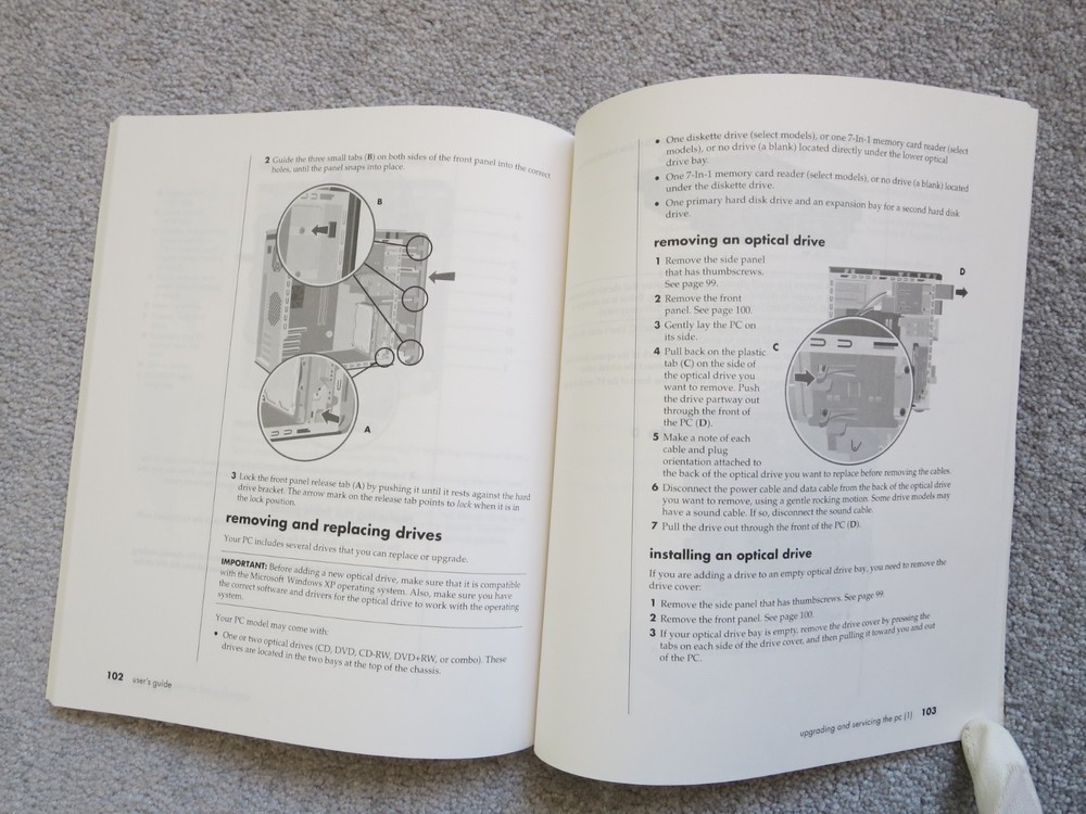 Computer Manual: . .HP Pavilion Home PC User Guide & Quick Setup Guide