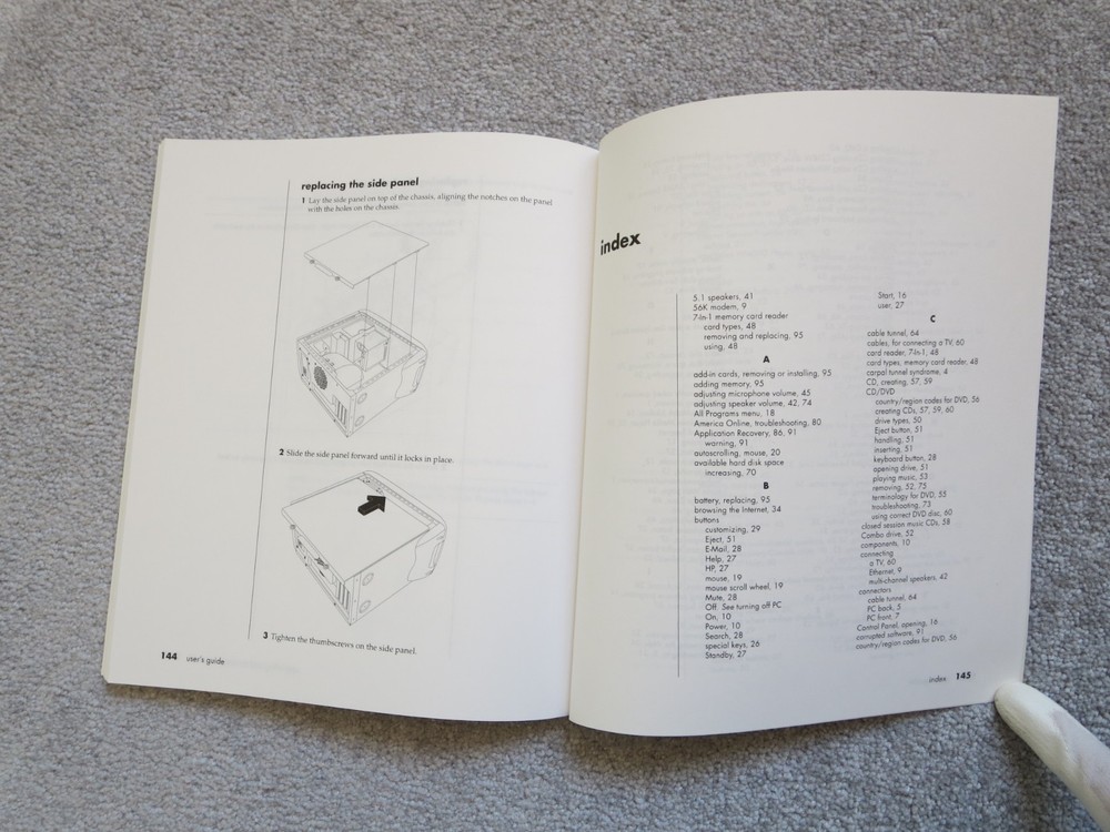 Computer Manual: . .HP Pavilion Home PC User Guide & Quick Setup Guide