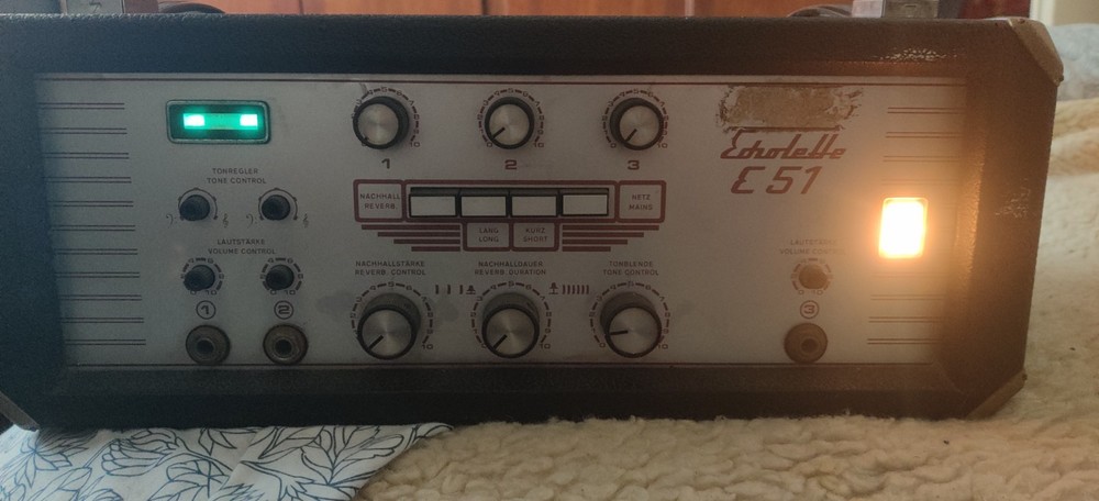 Echolette E51 Amplifier (Proposed Value)