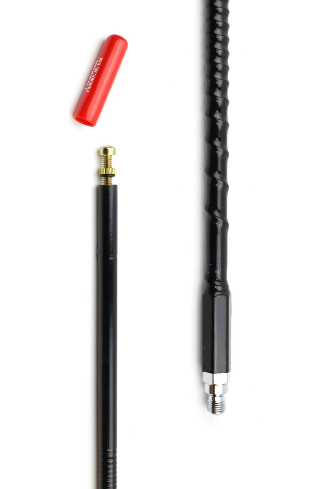 Firestik II FS4B 4 Ft 900 Watt Tunable Tip CB Antenna - FS Series - Black