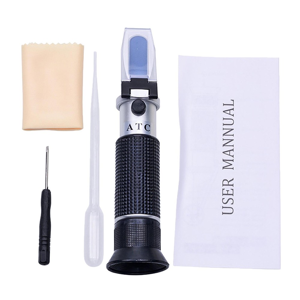 Refractometer W/ Storage Box W/ Atc Measuring Sugar Content