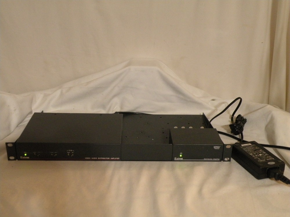 Extron MDA 3AV & DA 6AV EQ, Rackmount Video Stereo Audio Distribution Amplifiers