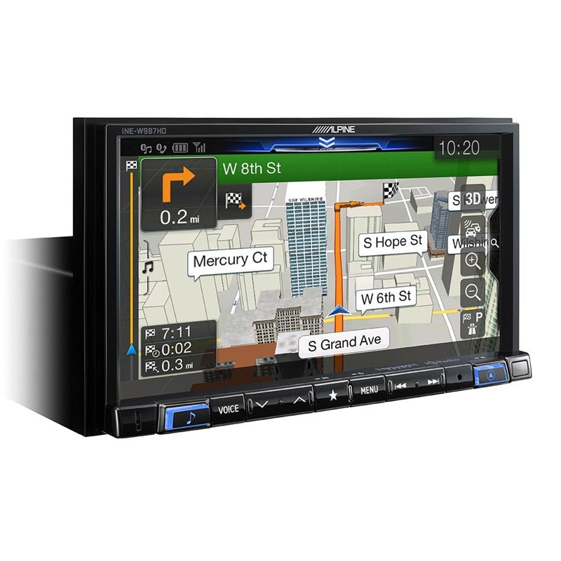 Alpine INE-W987HD Double DIN Bluetooth Built-in GPS Navigation CarPlay Android