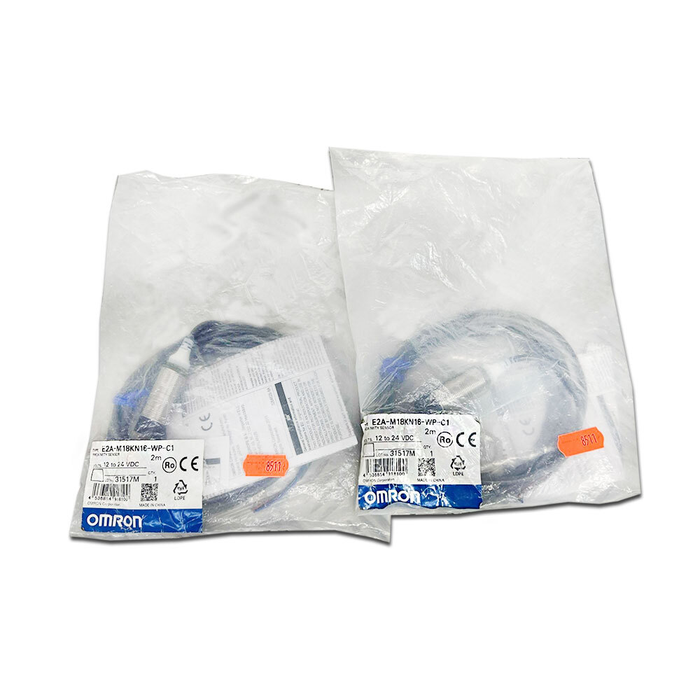 New Omron E2A-M18KN16-WP-C1 E2A-M30KN30-WP-C1 E2A-M30KN30-WP-B1 Proximity Switch