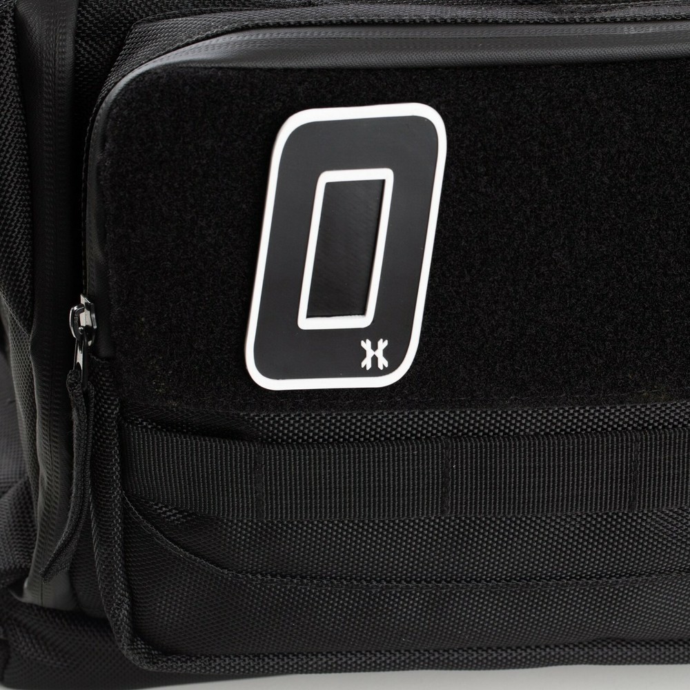 HK Army Rubber Number Patch W/ Hook + Loop - "0" - Paintball