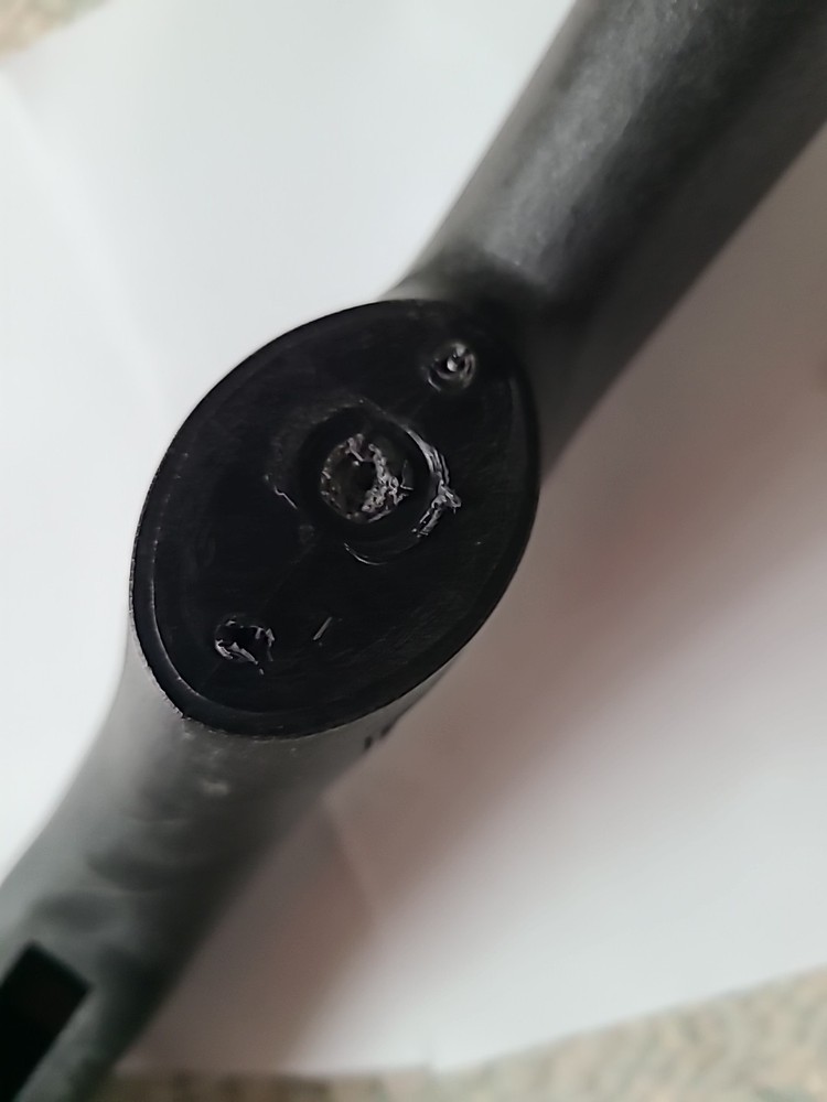 Knight VISION Inline Muzzleloader Synthetic Stock Black Powder