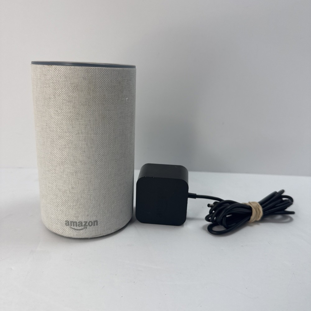 Amazon Echo (2nd Generation) Smart Speaker Alexa - Sandstone