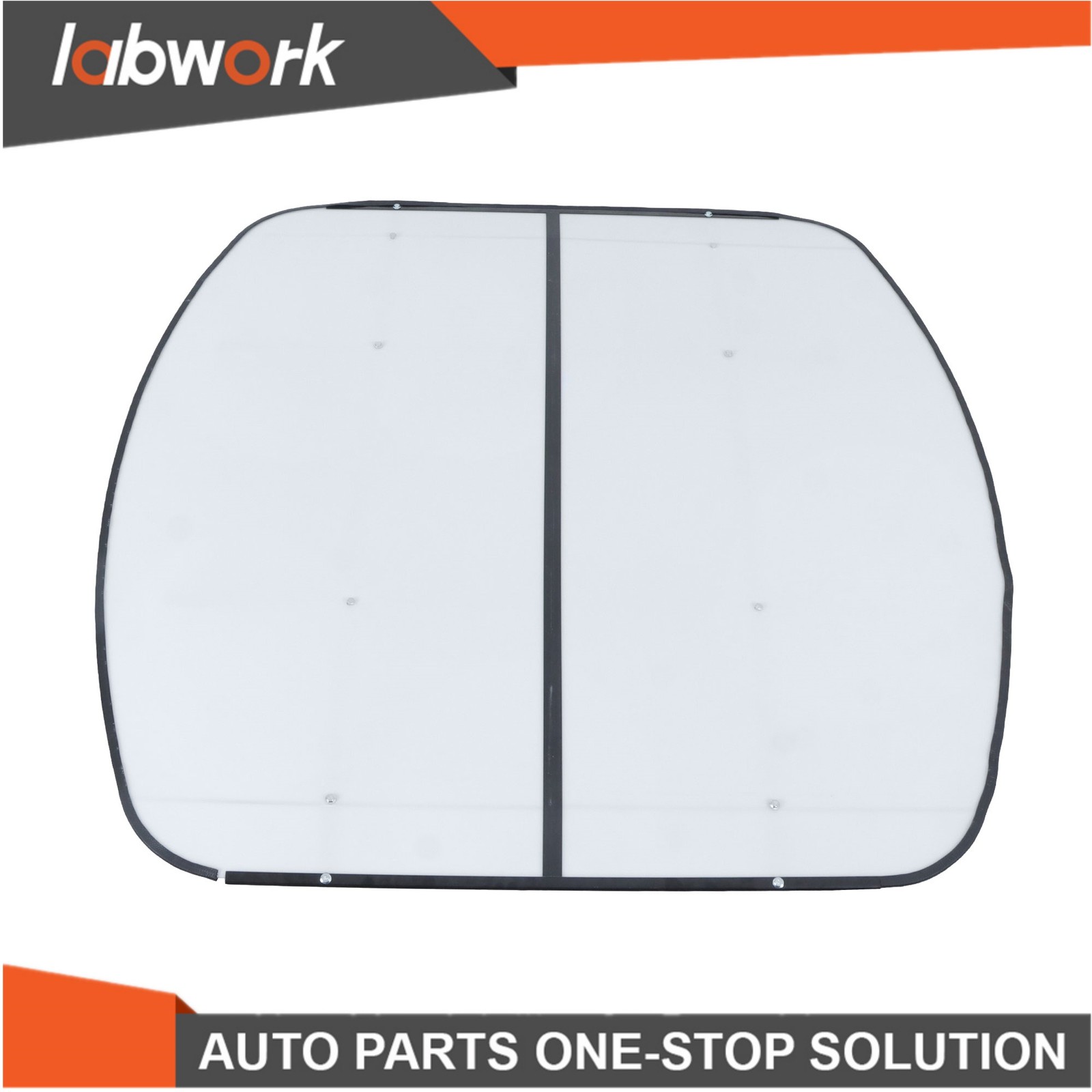 Labwork 52" X 52" For ROPS Snow Shield White Canopy Tractor 2" x 2" or 2" x 3"