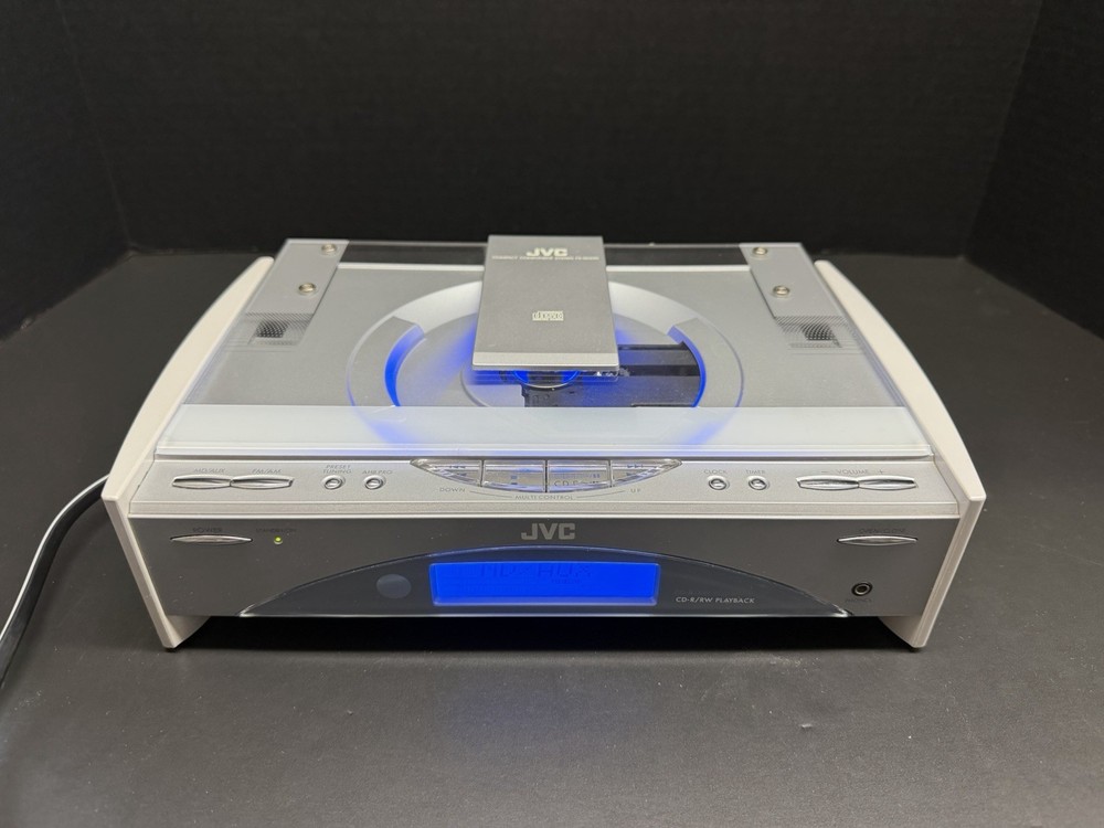 JVC FS-SD550 Compact Component System w/ Speakers Tested & Working *READ*
