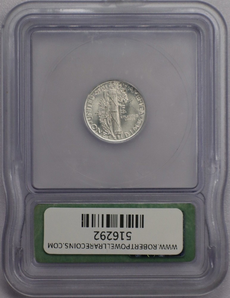 1941-S 10c Mercury Dime - ICG MS 67 FB