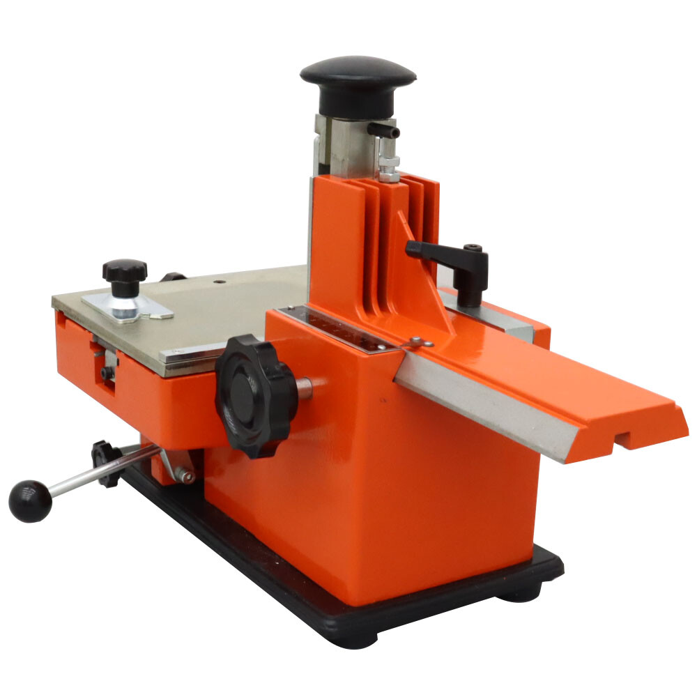 Semi-Automatic Sheet Embosser 4mm Metal Stamping Printer Marking Machine