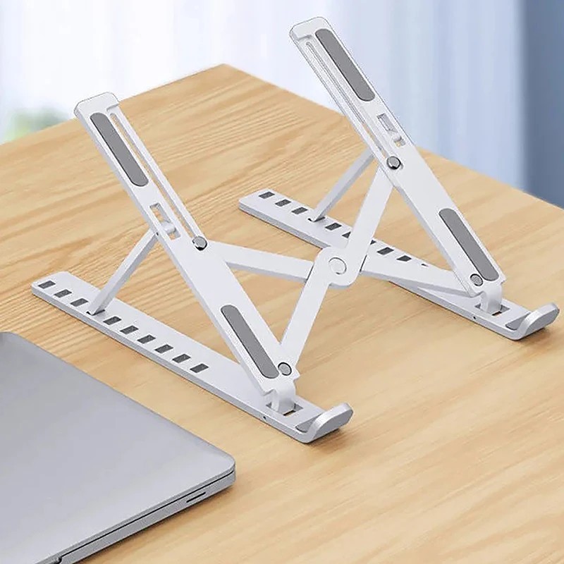 Universal Laptop Stand Adjustable Foldable Non Slip Cooling Base Holder PC