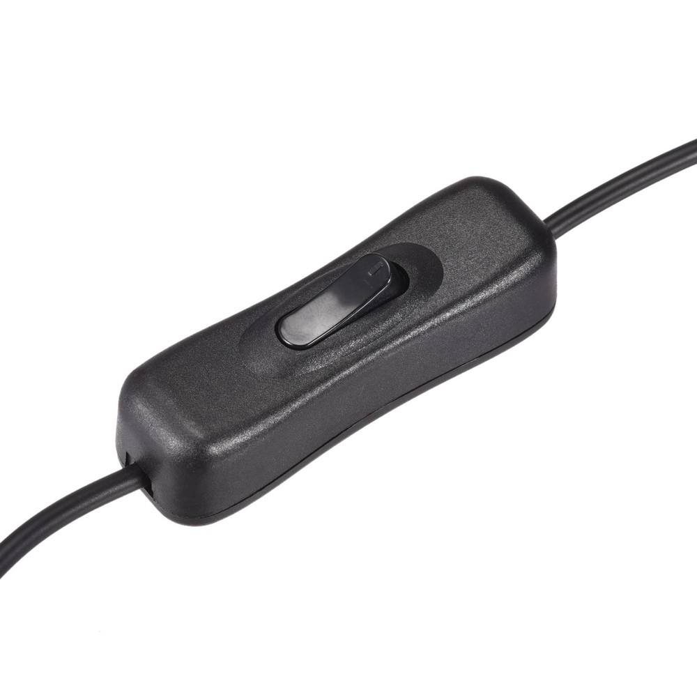 USB Cable with ON/OFF Switch Extension Cable 3 Meter Black