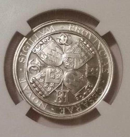 1963 Heraldic Art So-Called 50 Cents Silver Medal New Jersey MS68 NGC
