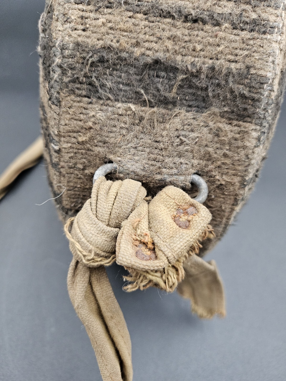 Vintage Bear Brand Canteen w/ Cover and Strap