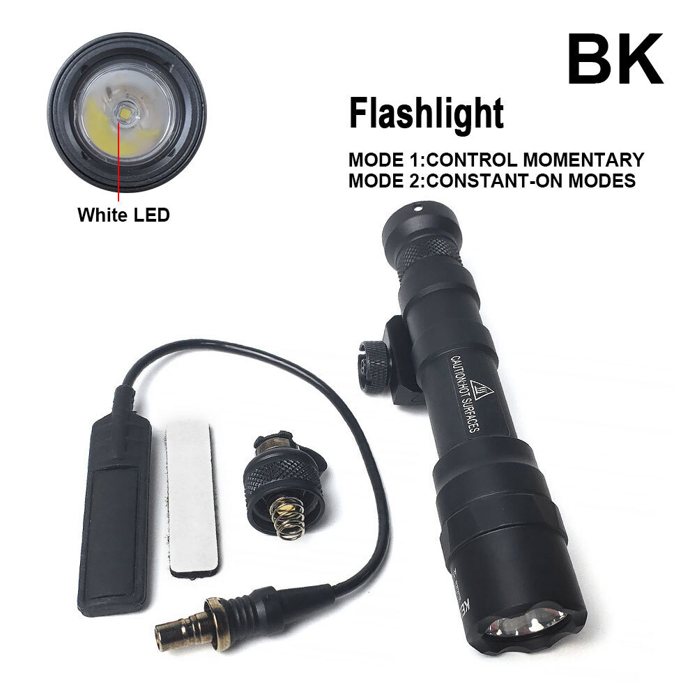 M600-DF LED Flashlight Weapon Light wIth Remote Pressure Switch Fit 20mm Rail