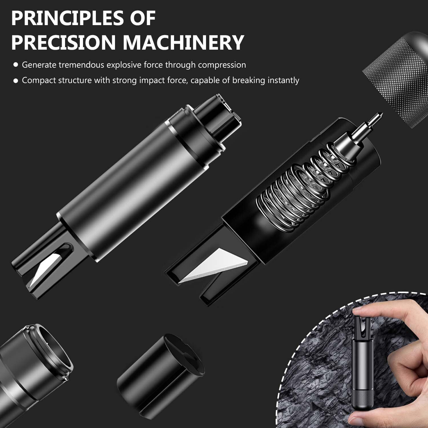 Car Safety Hammer Window Glass Breaker Seat Belt Emergency Escape Cutter Tool