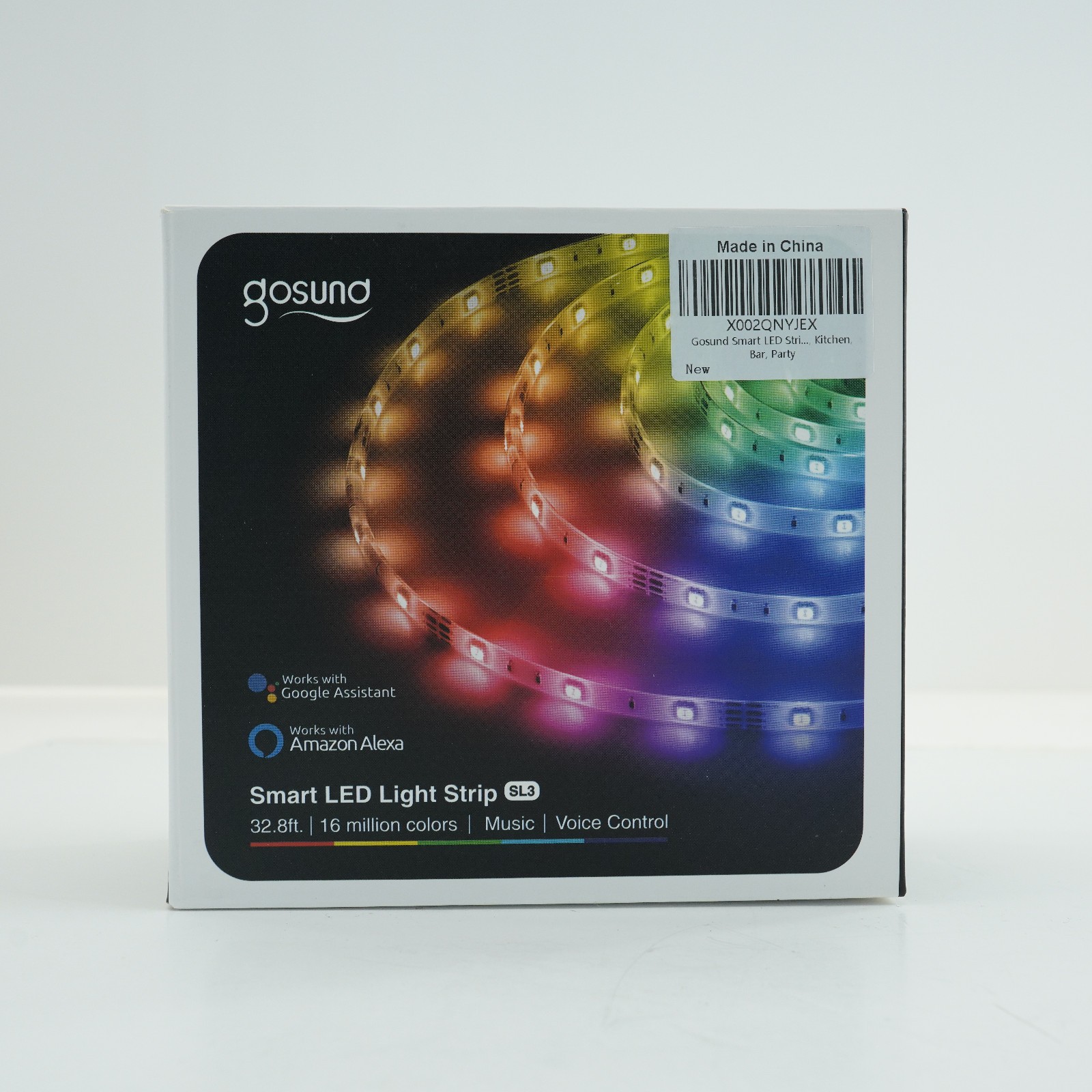 new Gosund 32.8ft Smart LED Strip Lights works with Alexa and Google