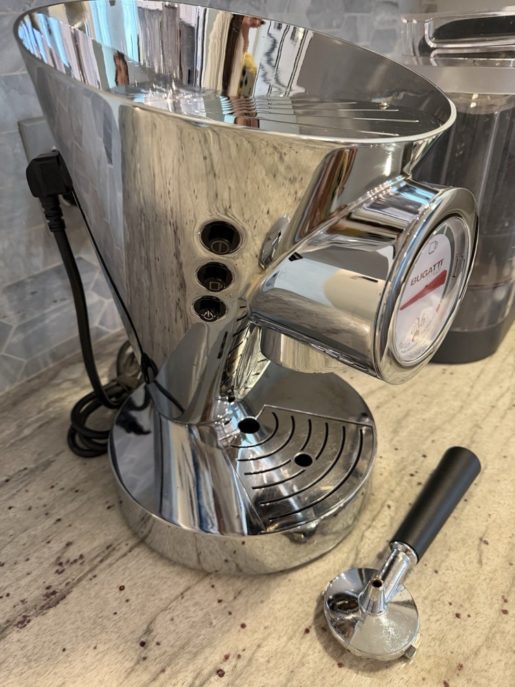 Bugatti Diva Espresso Coffee Machine Designer Andreas Seegatz