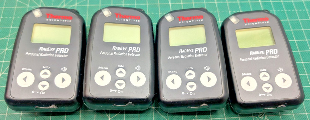 PARTS ONLY 4x RadEye PRD complete units READ!