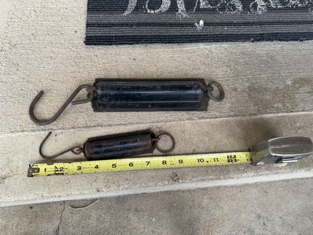 Antique Chatillon New York Hanging Scale Spring Fish Postal Scale Landers