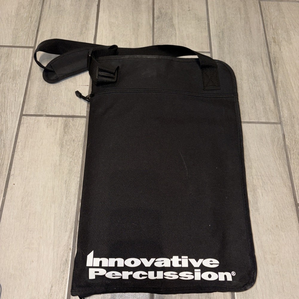 Innovative Percussion Black Fabric Bag with percussion mallets