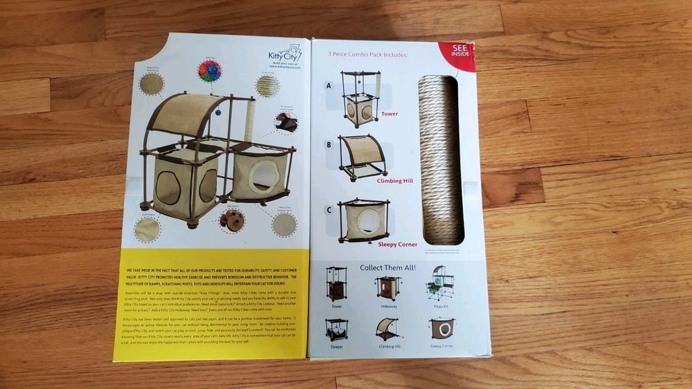 KittyCity Duplex 3-in-1 Combo