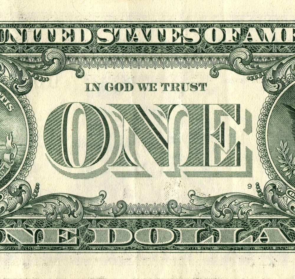 2021 D Star note 1 dollar bill Regular Run
