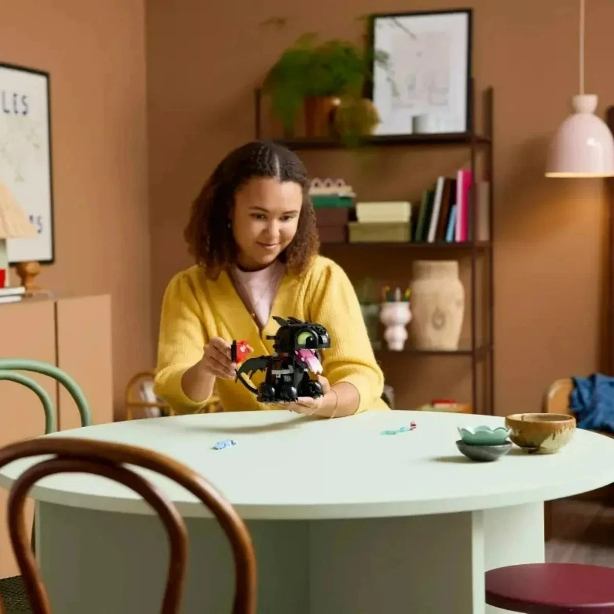 Miniso Disney Toothless 10375 Building Set 784PCS How To Train Your Dragon Model