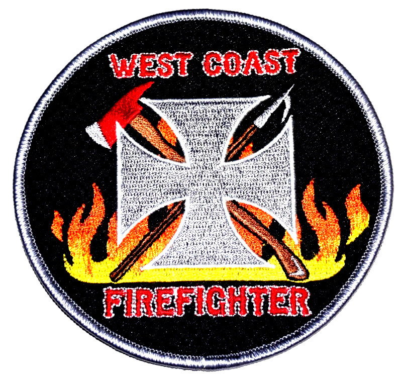 WEST COAST – FIREFIGHTER - Fire Patch EMS Rescue Public Safety