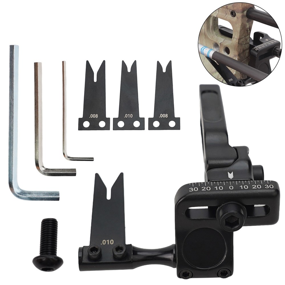 Premium steel arrow rest with easy installation and versatile adjustability