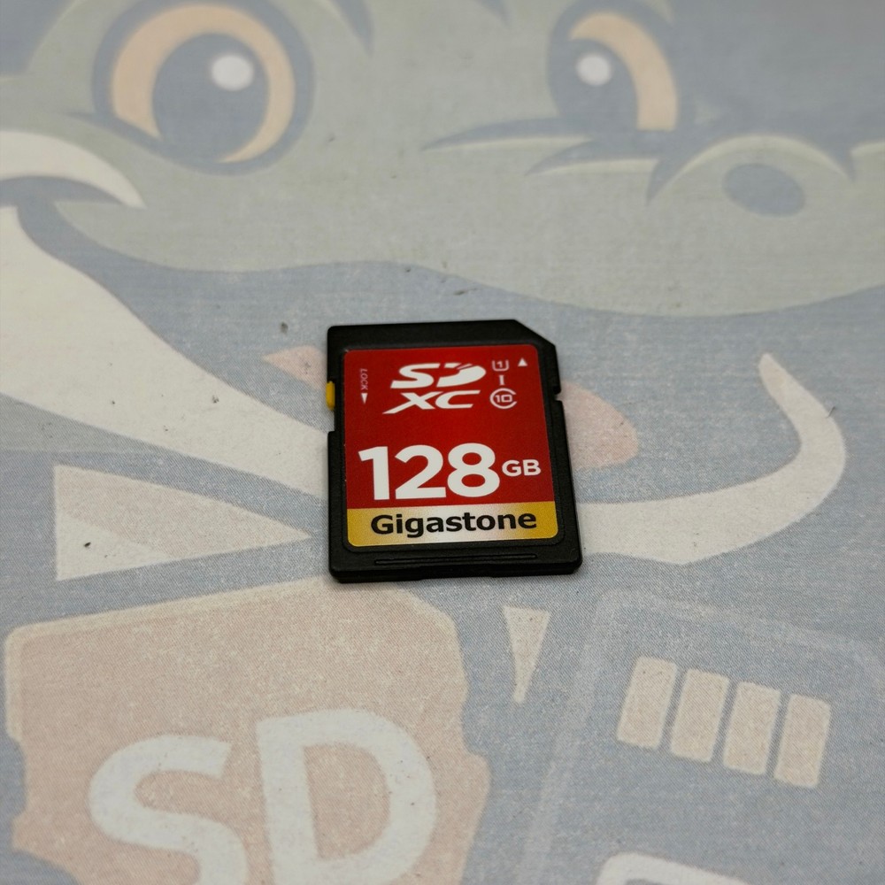 128GB - Gigastone SD Card - Untested  - GC683