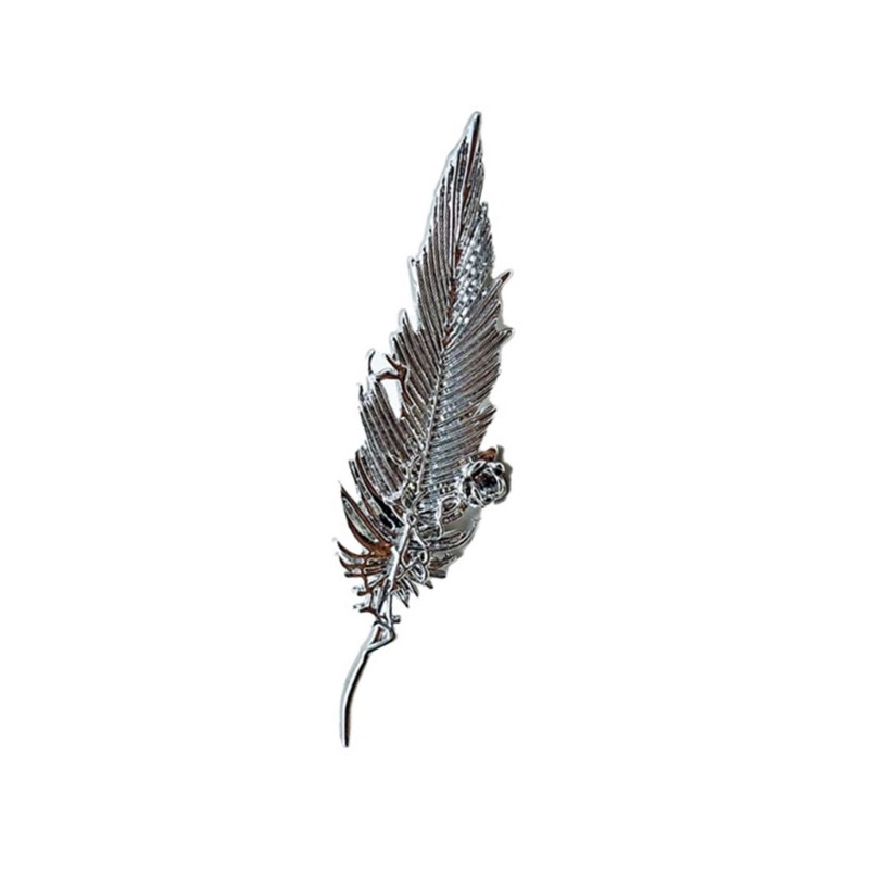 Antique Fashion Down Plan Brooch Permanent Mixture Addition Suitable Various