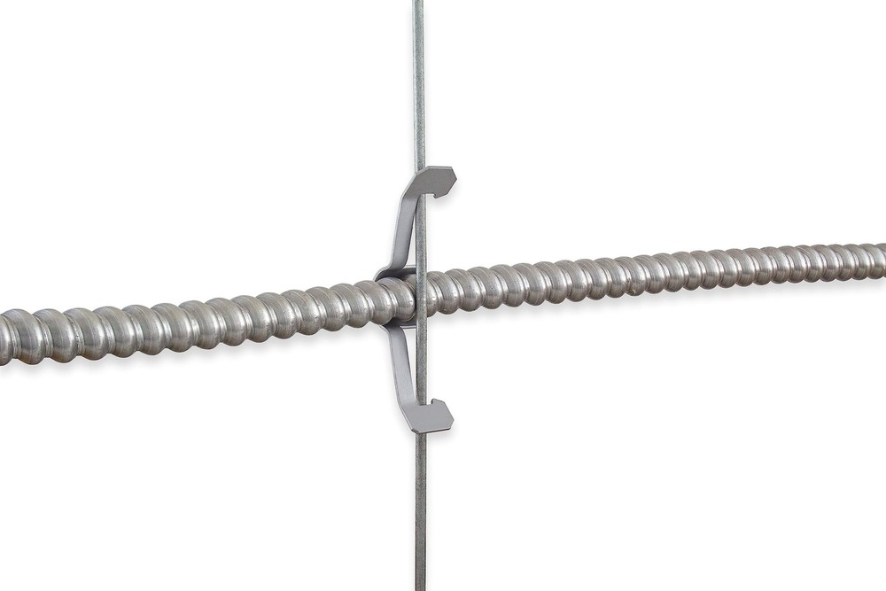 Conduit Cable Support Clip to Ceiling Wire, Threaded Rod & Flanges. Heavy Dut...