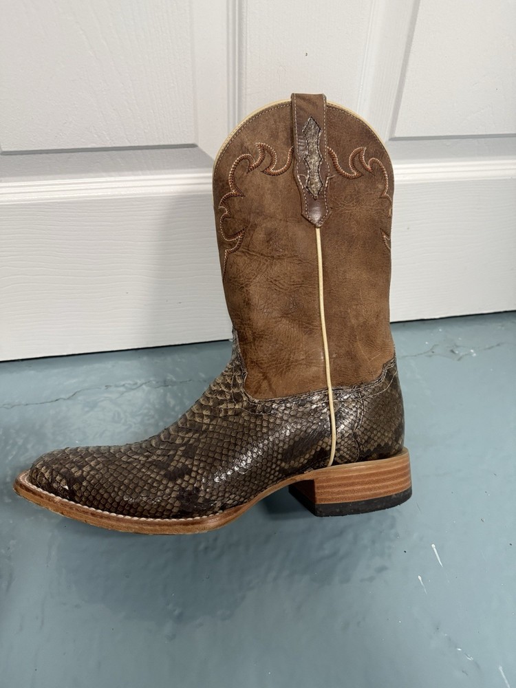 Cody James Exotic Python Western Boots Men's Size US 10 D