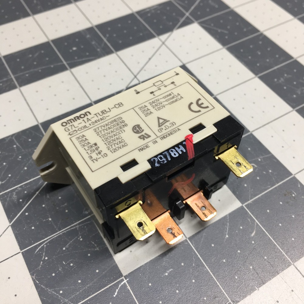 PITCO OEM PP11058 RELAY SPST 30A 24VAC (115V)