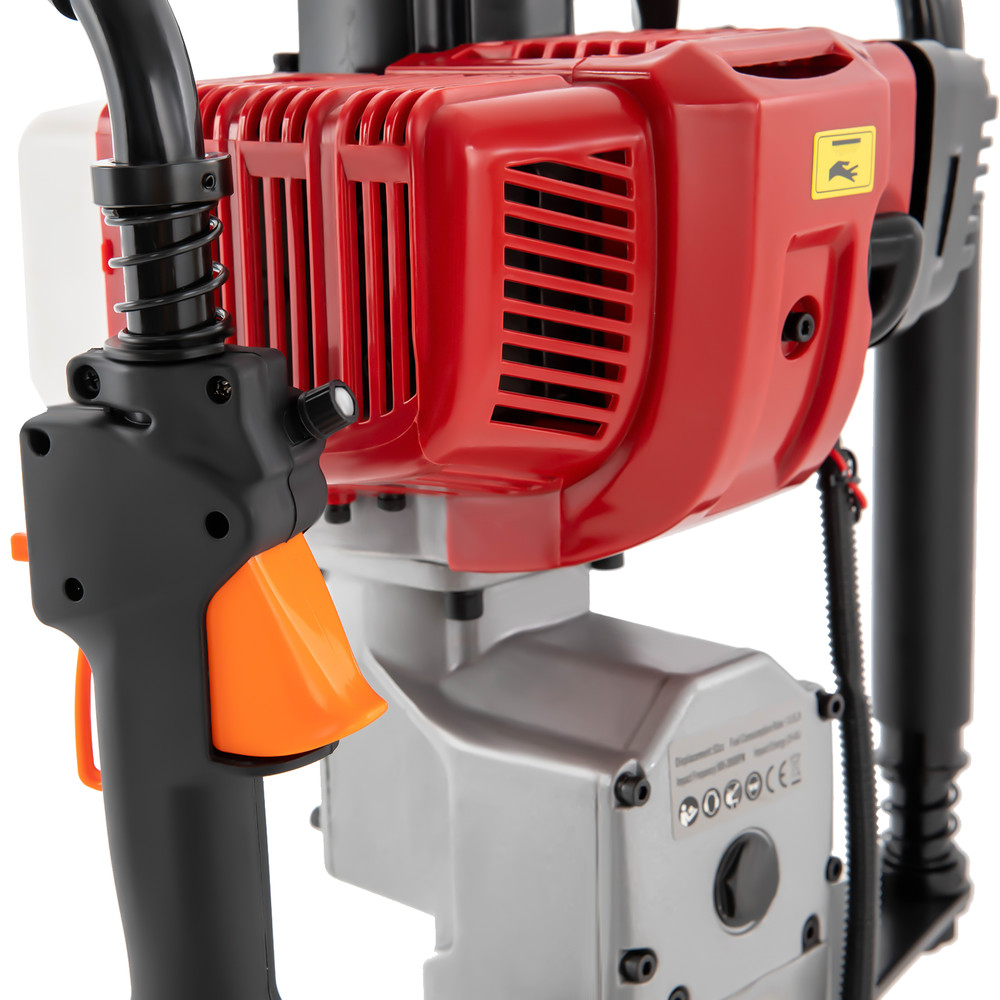 52cc Gas-Powered T Post Driver 2-Stroke Fence Push Pile Driver Hammer Engine