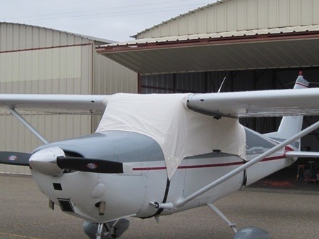 Cessna  172 Fast Back cabin and Windshield Cover (with no rear window)